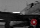 Image of Japanese aircraft attacking the USS Yorktown (CV-10) Pacific Theater, 1944, second 50 stock footage video 65675049026