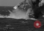 Image of Japanese aircraft attacking the USS Yorktown (CV-10) Pacific Theater, 1944, second 57 stock footage video 65675049026