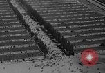 Image of Dachau concentration camp immediately after liberation Bavaria Germany, 1945, second 38 stock footage video 65675049038