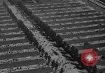 Image of Dachau concentration camp immediately after liberation Bavaria Germany, 1945, second 44 stock footage video 65675049038