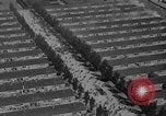 Image of Dachau concentration camp immediately after liberation Bavaria Germany, 1945, second 45 stock footage video 65675049038