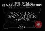 Image of weather forecasting United States USA, 1925, second 9 stock footage video 65675049043