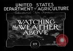 Image of weather forecasting United States USA, 1925, second 15 stock footage video 65675049043