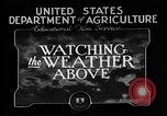 Image of weather forecasting United States USA, 1925, second 16 stock footage video 65675049043