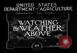 Image of weather forecasting United States USA, 1925, second 18 stock footage video 65675049043
