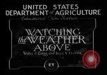 Image of weather forecasting United States USA, 1925, second 19 stock footage video 65675049043