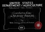 Image of weather forecasting United States USA, 1925, second 20 stock footage video 65675049043