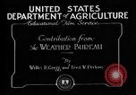 Image of weather forecasting United States USA, 1925, second 22 stock footage video 65675049043
