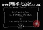 Image of weather forecasting United States USA, 1925, second 28 stock footage video 65675049043