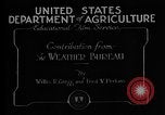 Image of weather forecasting United States USA, 1925, second 29 stock footage video 65675049043