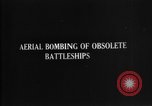 Image of USS Alabama BB-8 bombing Atlantic Ocean, 1921, second 10 stock footage video 65675049048