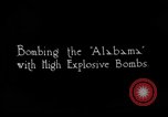 Image of USS Alabama BB-8 bombed Atlantic Ocean, 1921, second 1 stock footage video 65675049049