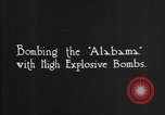 Image of USS Alabama BB-8 bombed Atlantic Ocean, 1921, second 9 stock footage video 65675049049