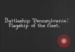 Standbild Deutsche Schlachtschiff Ostfriesland Virginia Capes United States USA, 1935, aus Sekunde 36 historischem Filmmaterial Videoclip 65675049050