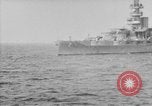Standbild Deutsche Schlachtschiff Ostfriesland Virginia Capes United States USA, 1935, aus Sekunde 41 historischem Filmmaterial Videoclip 65675049050