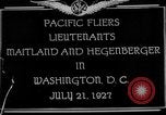 Standbild Lieutenant Maitland Washington DC USA, 1927, aus Sekunde 1 historischem Filmmaterial Videoclip 65675049057