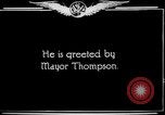 Standbild Charles Lindbergh Chicago Illinois USA, 1927, aus Sekunde 23 historischem Filmmaterial Videoclip 65675049065