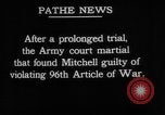 Image of General William Mitchell United States USA, 1925, second 7 stock footage video 65675049081
