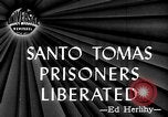 Image of Santo Tomas prisoner liberation Manila Philippines, 1945, second 1 stock footage video 65675049115