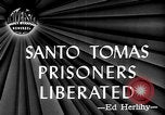 Image of Santo Tomas prisoner liberation Manila Philippines, 1945, second 4 stock footage video 65675049115