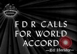 Standbild Franklin D Roosevelt Washington DC USA, 1945, aus Sekunde 1 historischem Filmmaterial Videoclip 65675049119