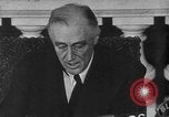 Standbild Franklin D Roosevelt Washington DC USA, 1945, aus Sekunde 55 historischem Filmmaterial Videoclip 65675049119
