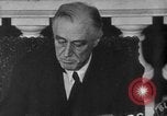 Standbild Franklin D Roosevelt Washington DC USA, 1945, aus Sekunde 59 historischem Filmmaterial Videoclip 65675049119