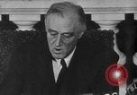 Standbild Franklin D Roosevelt Washington DC USA, 1945, aus Sekunde 60 historischem Filmmaterial Videoclip 65675049119