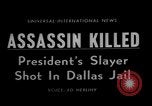 Standbild Lee Harvey Oswald Dallas Texas USA, 1963, aus Sekunde 5 historischem Filmmaterial Videoclip 65675049130