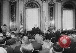 Image of Harry S Truman on use of atomic bomb against China United States USA, 1950, second 6 stock footage video 65675049145