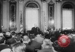 Image of Harry S Truman on use of atomic bomb against China United States USA, 1950, second 10 stock footage video 65675049145