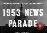 Standbild Dwight D Eisenhower Washington DC USA, 1953, aus Sekunde 14 historischem Filmmaterial Videoclip 65675049146