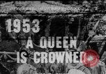 Immagine di Queen Elizabeth II INCORONAZIONE Londra Inghilterra Regno Unito, 1953, secondo 1 filmato di repertorio 65675049153