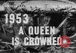 Immagine di Queen Elizabeth II INCORONAZIONE Londra Inghilterra Regno Unito, 1953, secondo 4 filmato di repertorio 65675049153