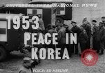 Immagine di Guerra coreana armistizio firma Panmunjom Corea, 1953, secondo 4 filmato di repertorio 65675049154