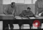 Immagine di Guerra coreana armistizio firma Panmunjom Corea, 1953, secondo 40 filmato di repertorio 65675049154