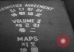 Immagine di Guerra coreana armistizio firma Panmunjom Corea, 1953, secondo 47 filmato di repertorio 65675049154