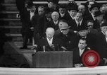 Standbild Präsident Eisenhower Washington DC USA, 1957, aus Sekunde 35 historischem Filmmaterial Videoclip 65675049161