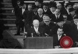 Standbild Präsident Eisenhower Washington DC USA, 1957, aus Sekunde 36 historischem Filmmaterial Videoclip 65675049161