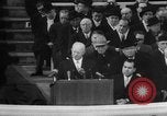 Standbild Präsident Eisenhower Washington DC USA, 1957, aus Sekunde 37 historischem Filmmaterial Videoclip 65675049161