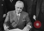 Standbild Präsident Harry Truman United States USA, 1951, aus Sekunde 29 historischem Filmmaterial Videoclip 65675049175