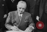 Standbild Präsident Harry Truman United States USA, 1951, aus Sekunde 30 historischem Filmmaterial Videoclip 65675049175