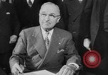Standbild Präsident Harry Truman United States USA, 1951, aus Sekunde 31 historischem Filmmaterial Videoclip 65675049175