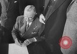 Standbild Präsident Harry Truman United States USA, 1951, aus Sekunde 35 historischem Filmmaterial Videoclip 65675049175