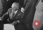 Standbild Präsident Harry Truman United States USA, 1951, aus Sekunde 36 historischem Filmmaterial Videoclip 65675049175
