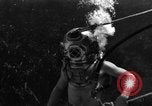 Immagine di Navy diver subacqueo a piedi United States USA, 1943, secondo 14 filmato di repertorio 65675049201
