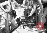 Image Navy diver eau entrée United States USA, 1943, de la seconde 1 séquences d'archives historiques vidéo 65675049206