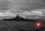 Image of United States Navy cruiser USS Quincy, CA-71 European Theater, 1944, second 54 stock footage video 65675049221