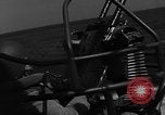 Image of Sailor mans twin 50 caliber machine gun in U.S. PT boat Atlantic Ocean, 1944, second 13 stock footage video 65675049225