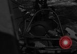 Image of Sailor mans twin 50 caliber machine gun in U.S. PT boat Atlantic Ocean, 1944, second 46 stock footage video 65675049225
